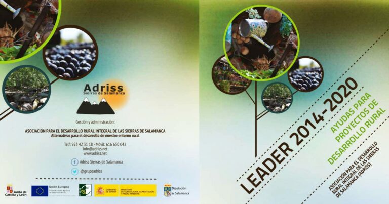 Lee más sobre el artículo Presentación del Programa de Desarrollo Rural Leader 2014-2020