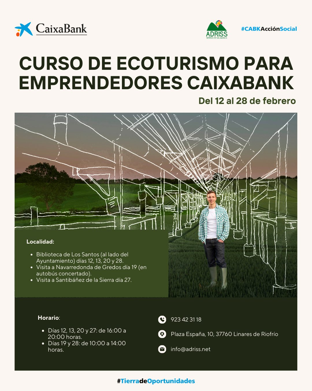 Lee más sobre el artículo Curso de Ecoturismo para emprendedores Caixabank